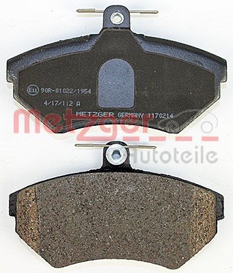 METZGER 1170214 GREENPARTS Bremsbelagsatz, Scheibenbremse